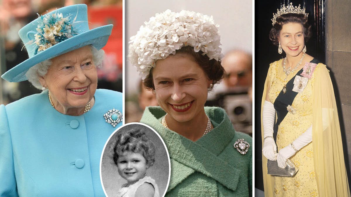 Dronning Elizabeth. 