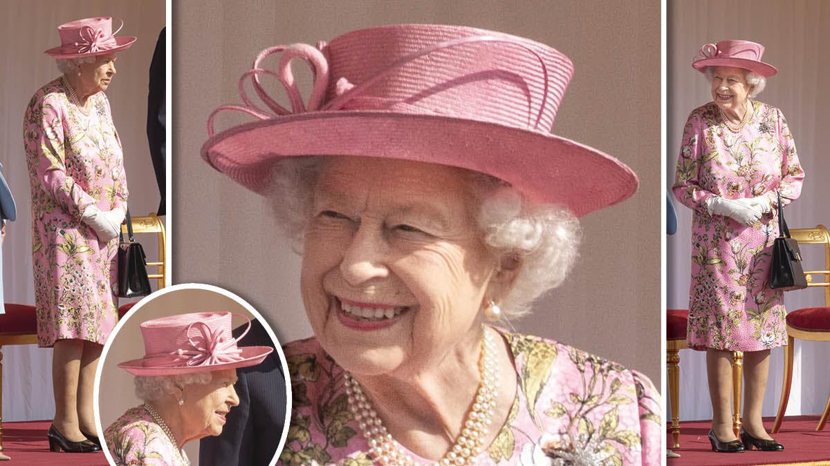 Dronning Elizabeth.