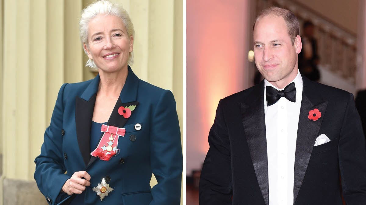 Emma Thompson og prins William