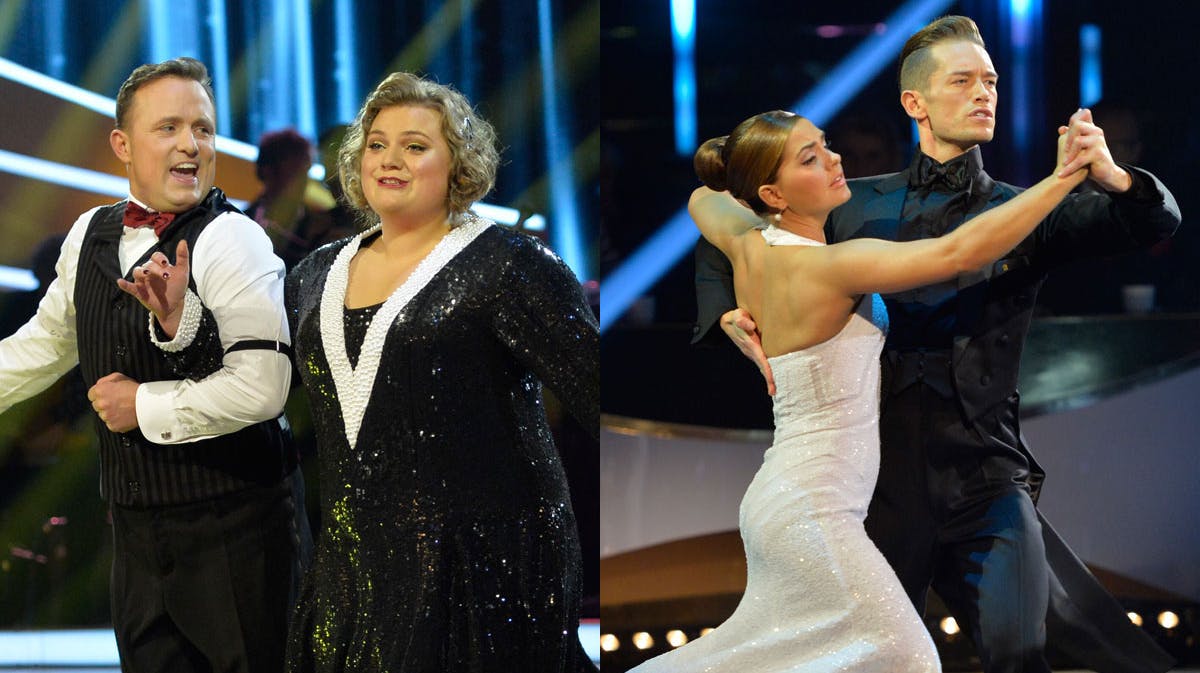 Finaleparrene: Ena & Thomas og Stephania & Morten.