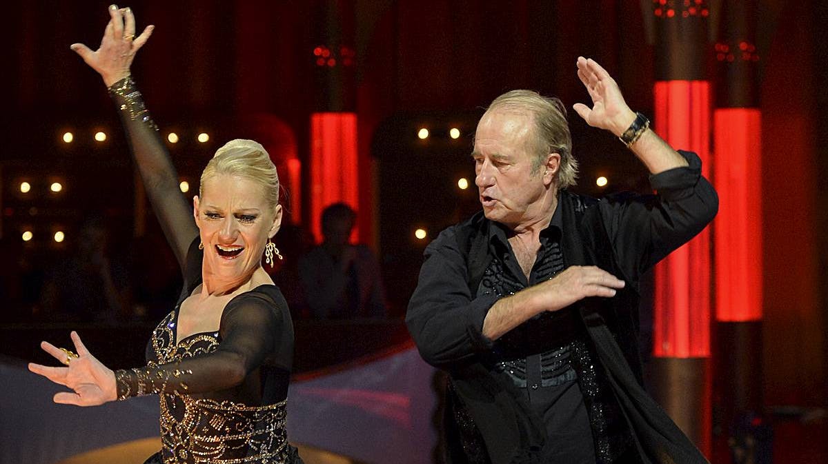 Erik Brandt og Vivi Sigaard er færdige i "Vild med dans".