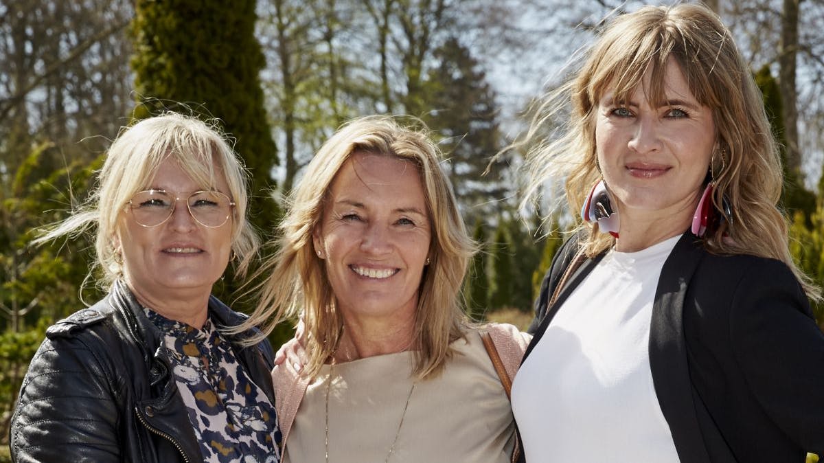 Marie Louise Espersen, Lene Espersen og Anne Sofie Espersen. 