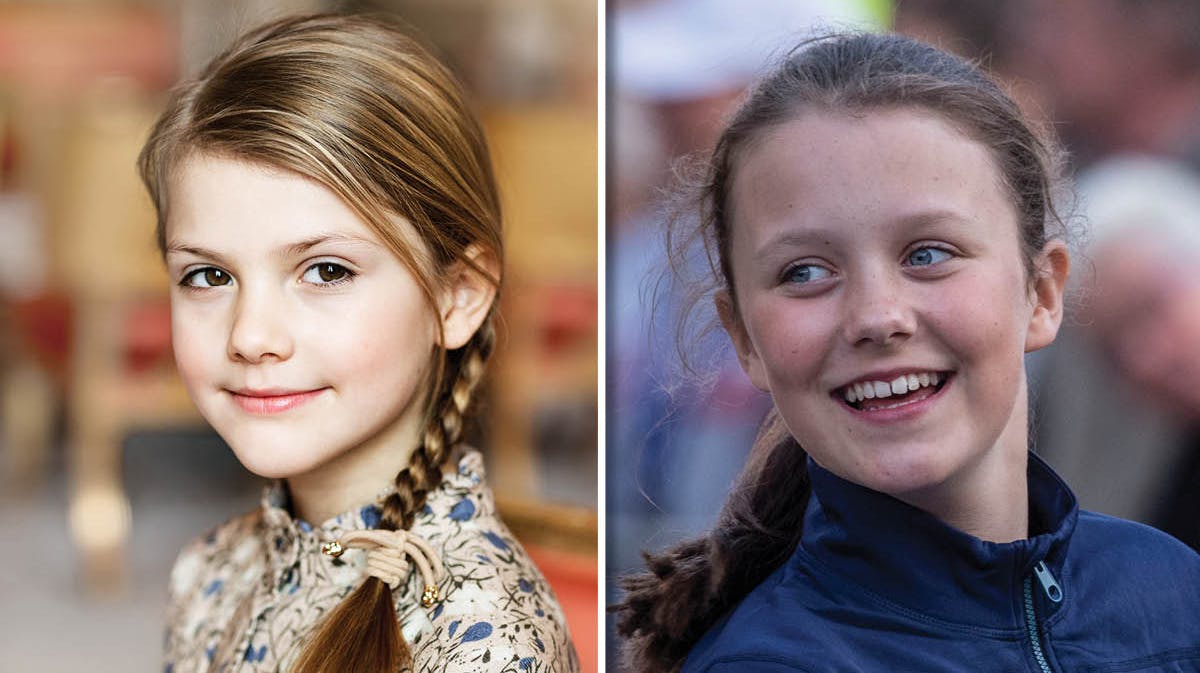 Prinsesse Estelle og prinsesse Isabella. 