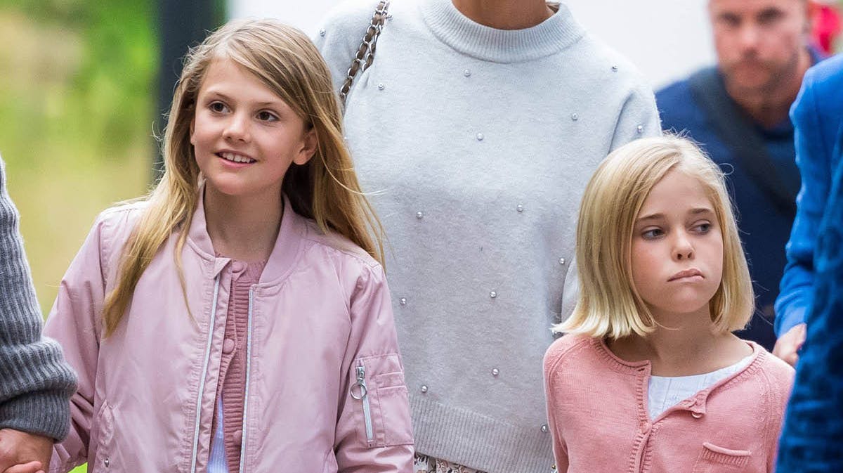 Prinsesse Estelle og prinsesse Leonore. 