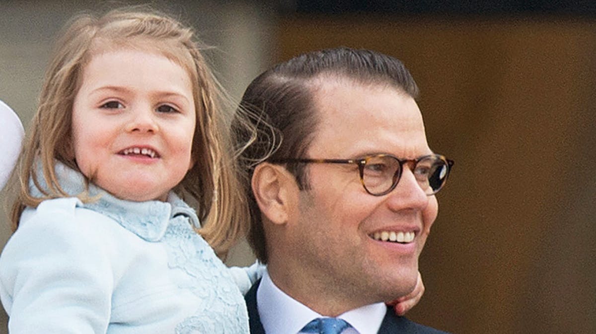 Prins Daniel og prinsesse Estelle.