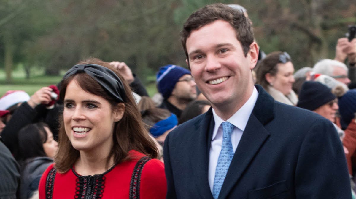 Prinsesse Eugenie og Jack Brooksbank. 