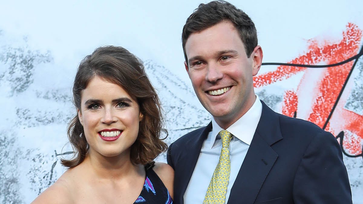 Prinsesse Eugenie og Jack Brooksbank.&nbsp;