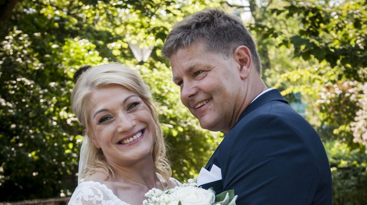 Eva Lundberg og Carsten Jensen fra "Gift ved første blik". 