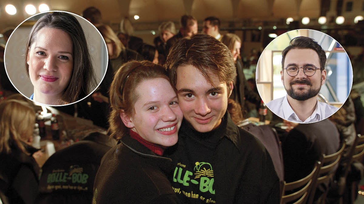 Amalie Dollerup og Phillip Faber