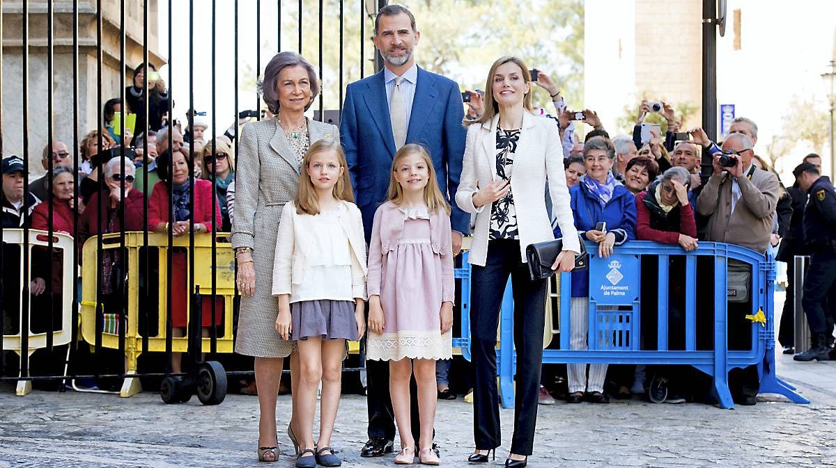 Den spanske kongefamilie.