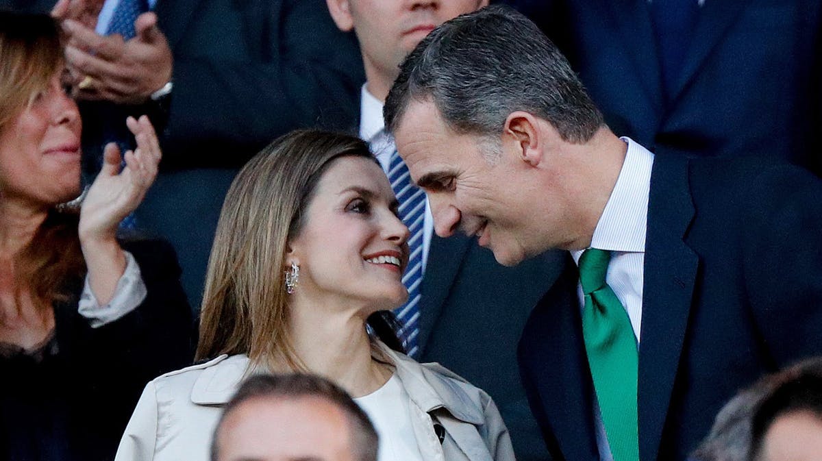 Kong Felipe og dronning Letizia.