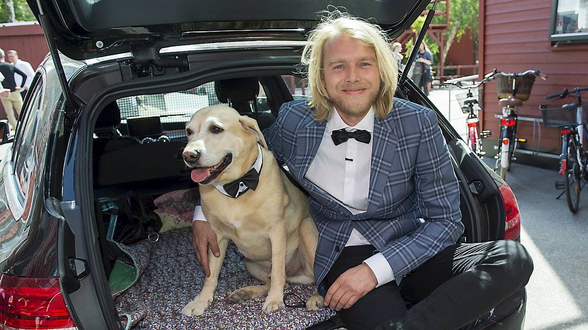 Felix Smith og hans hund, Marley