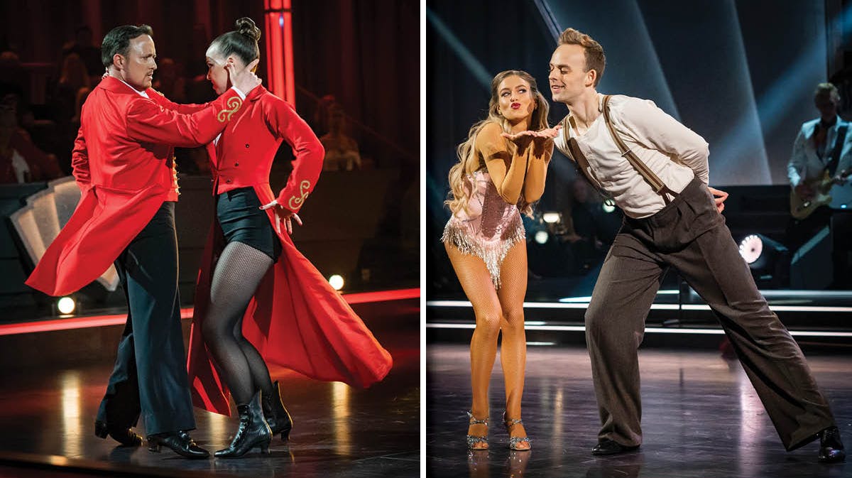 Vild med dans program 8 2020. 