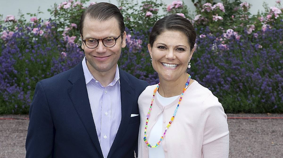 Prins Daniel og kronprinsesse Victoria