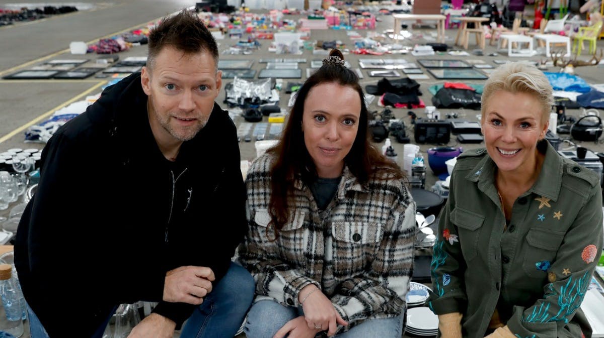 Lars og Charlotte med Lene Beier