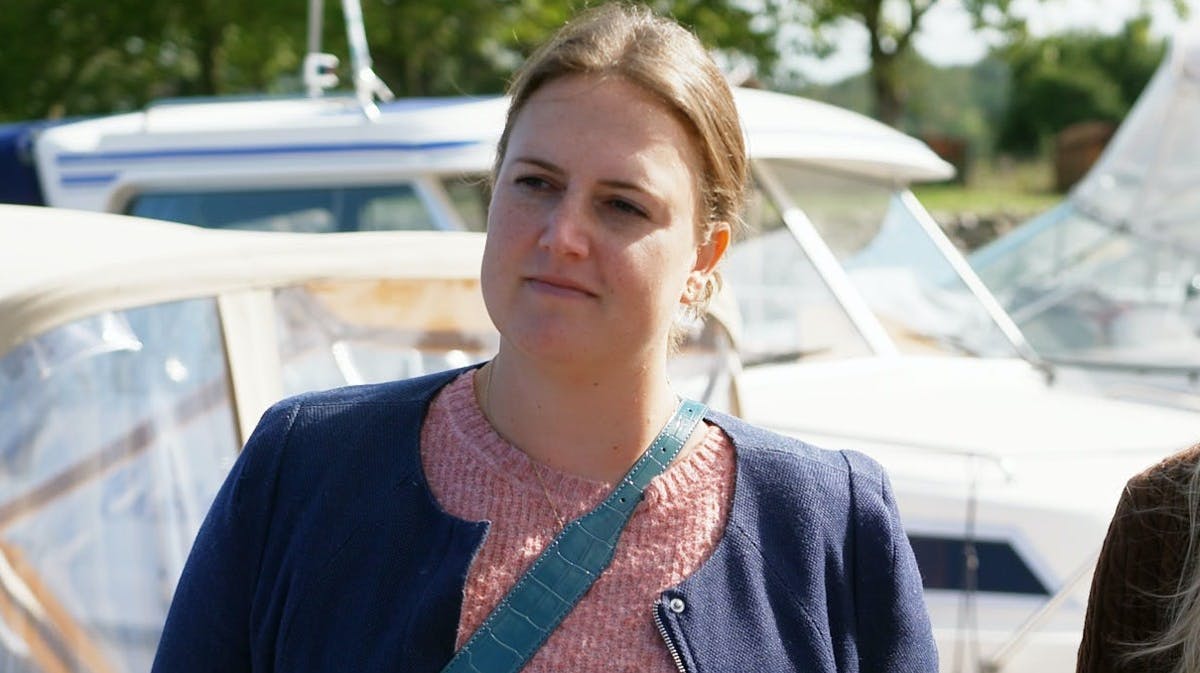 Line Grønneskov i "Kærlighed hvor kragerne vender"