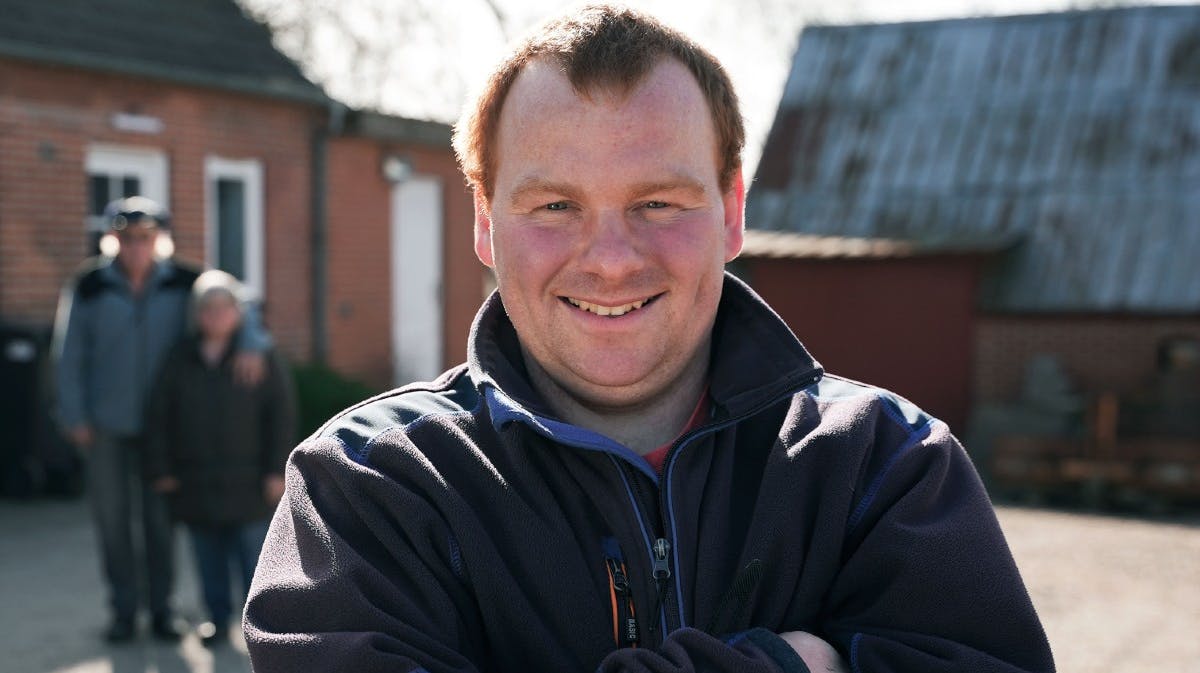 Peter Nielsen fra "Stammer på frierfødder". 