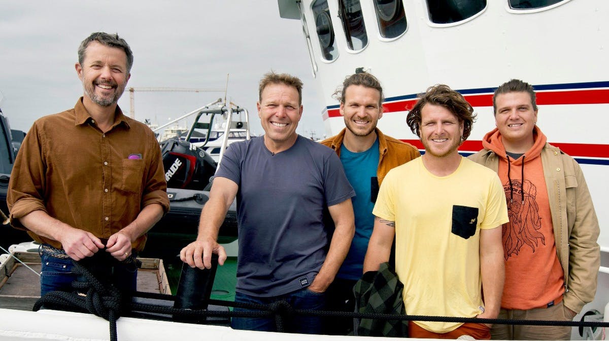 Kurs mod danske kyster