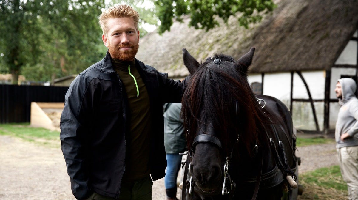 Martin og hingsten Thor