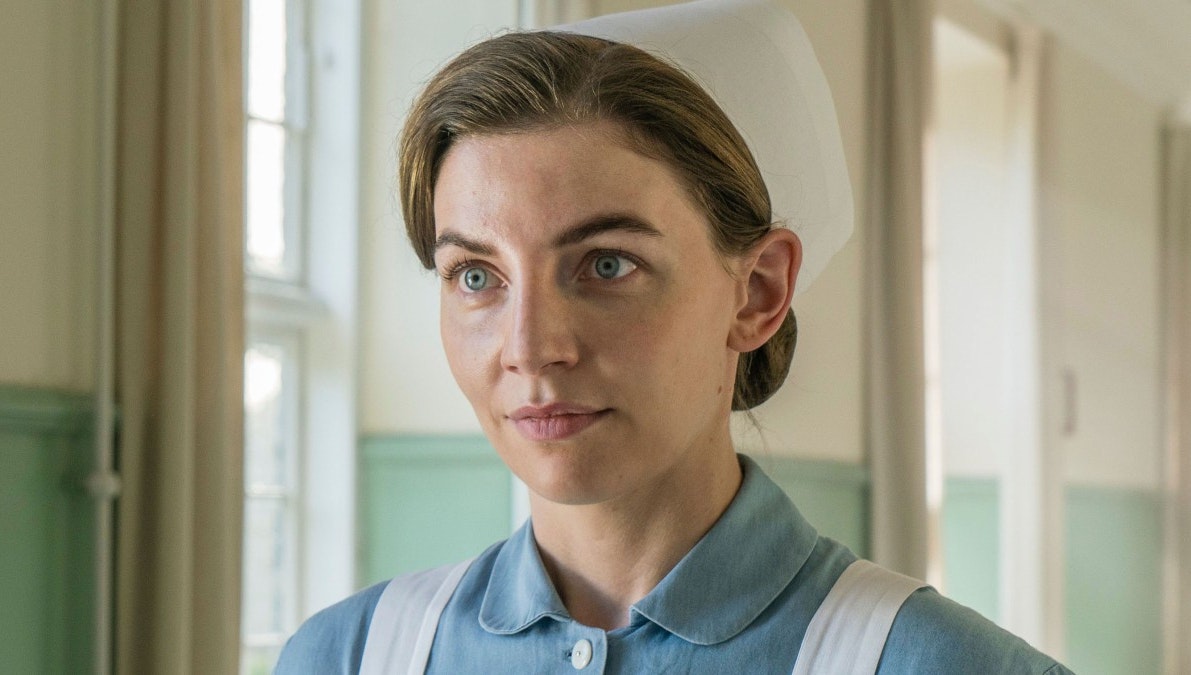 Molly Egelind som Anna i "Sygeplejeskolen".