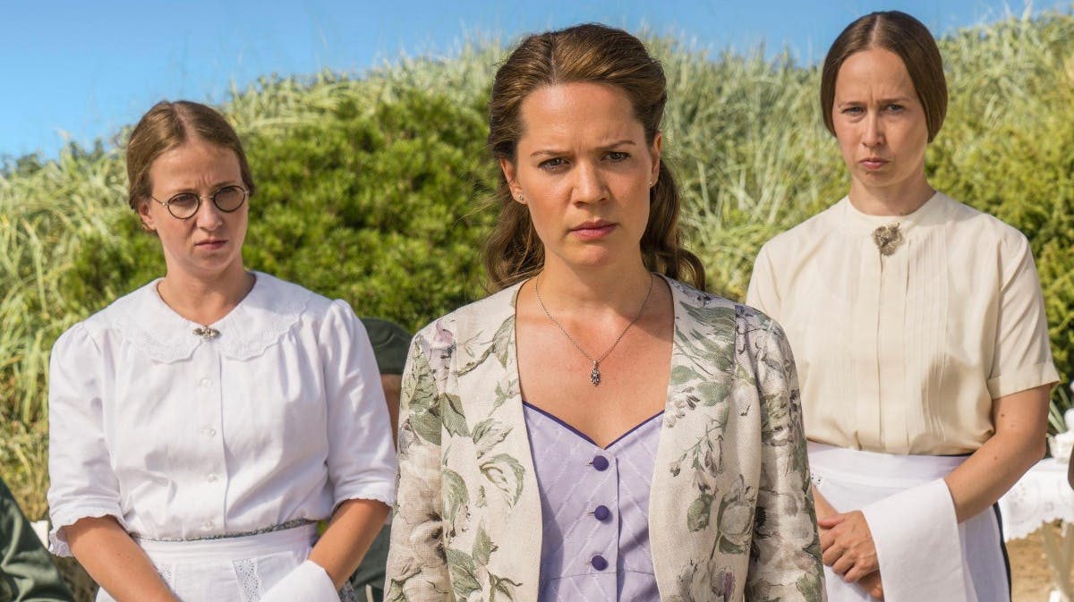 Edith, Amanda og Otilia