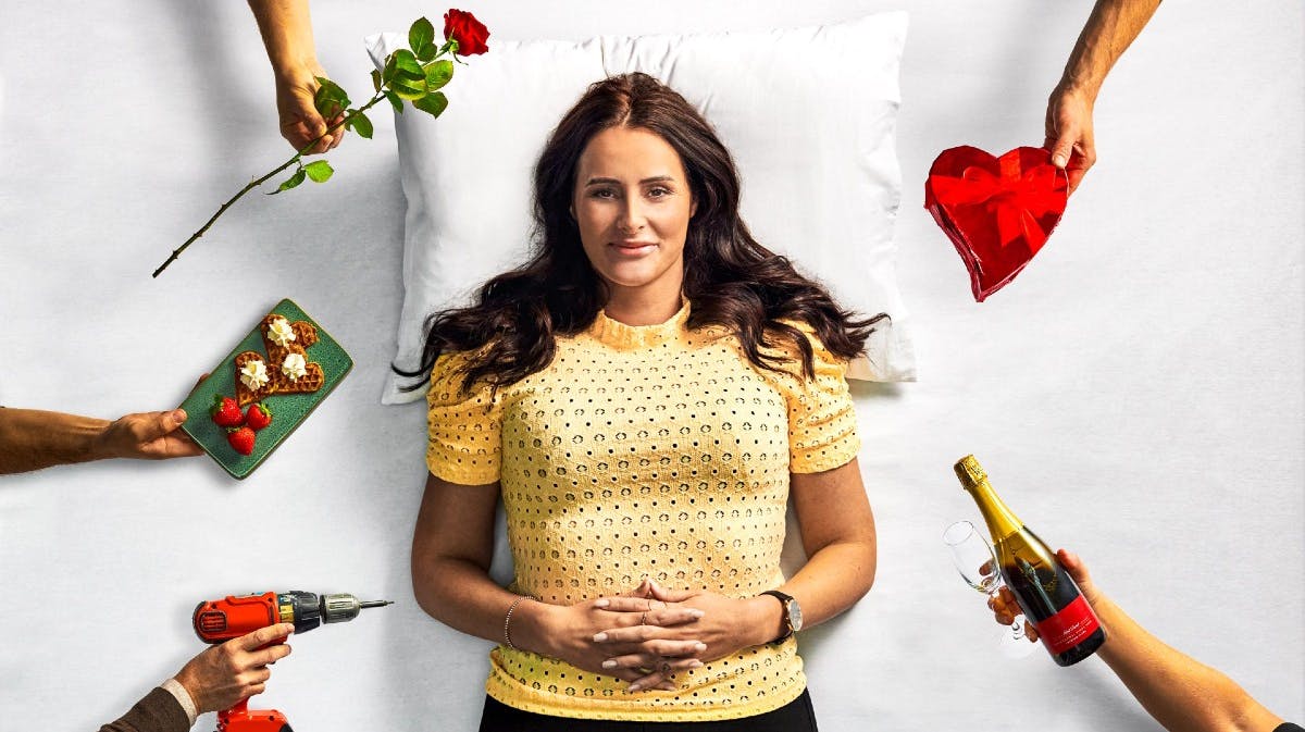 Michelle fra "Fem fyre flytter ind". 