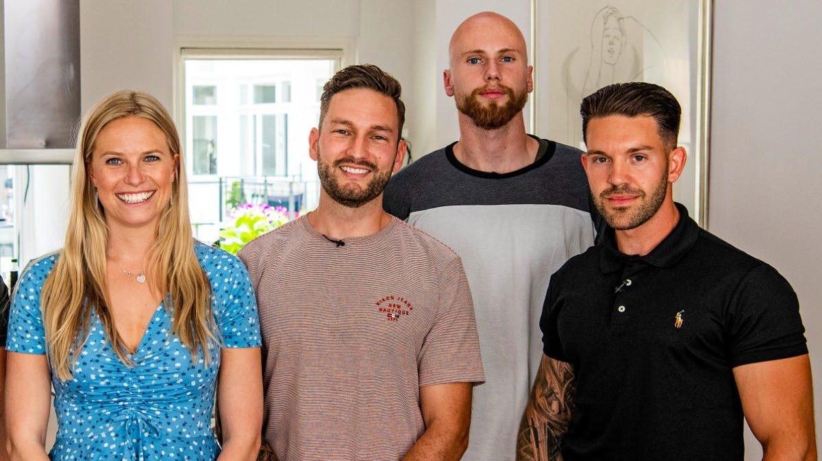 Sofie, Lasse, Thomas og Nicklas