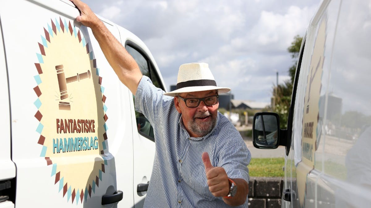 Erik Christiansen bedre kendt som Kræmmer Erik i "Fantastiske Hammerslag".
