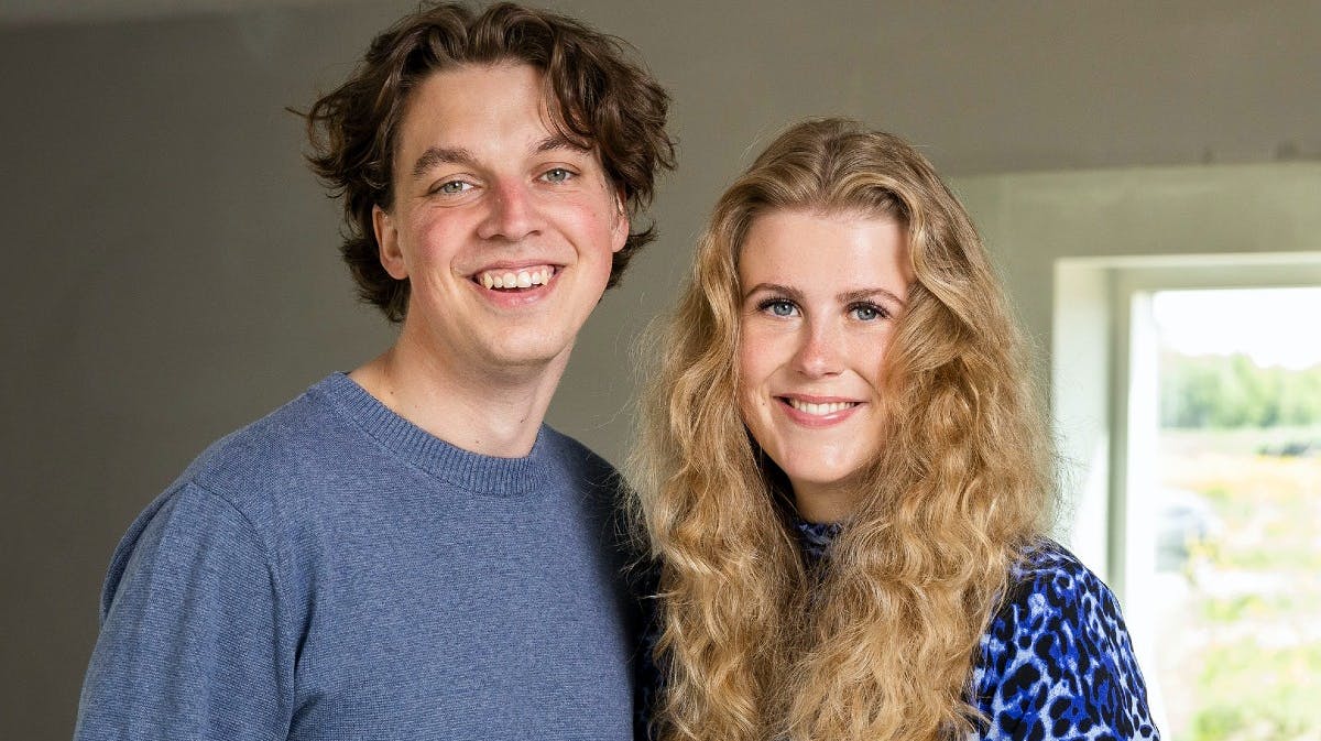Lasse og Heidi fra "Nybyggerne".