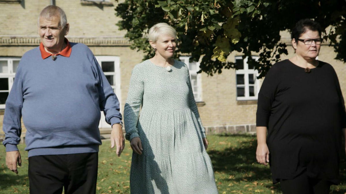 Allan, Line og Merethe i "Livet er fedt - 20 år efter". 