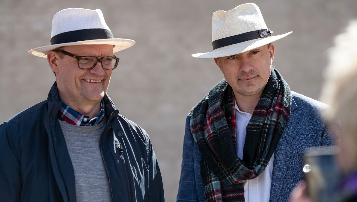 Frank Hvam og Morten Messerschmidt&nbsp;