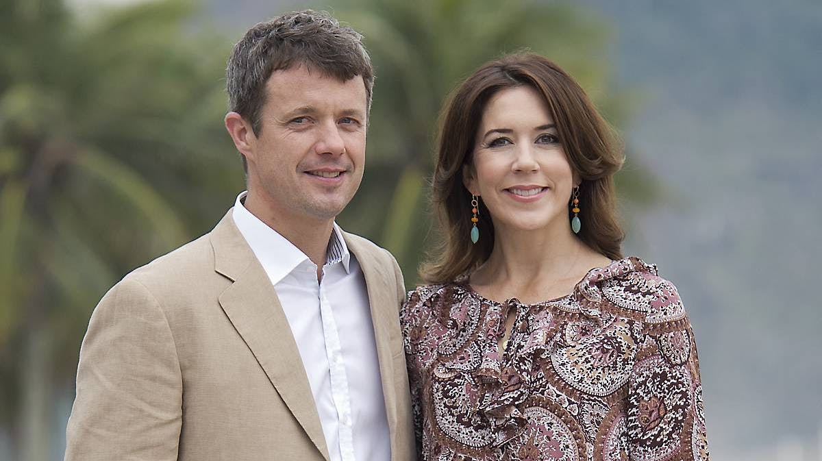 Kronprins Frederik og kronprinsesse Mary (arkivfoto).