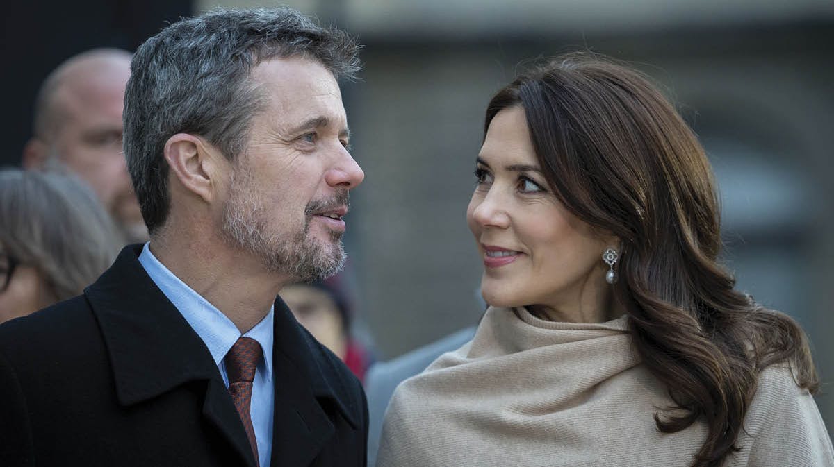 Kronprins Frederik og kronprinsesse Mary.