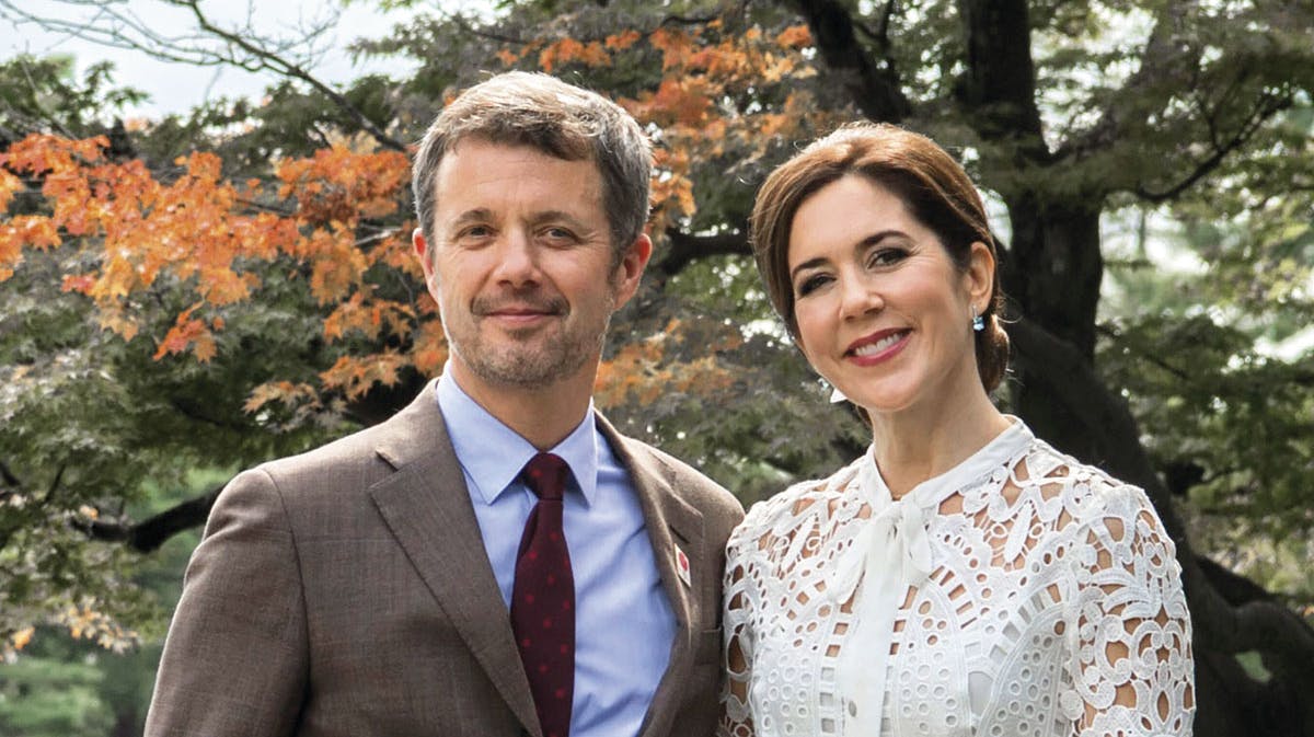 Kronprins Frederik og kronprinsesse Mary.