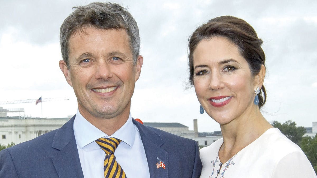 Kronprins Frederik og kronprinsesse Mary.