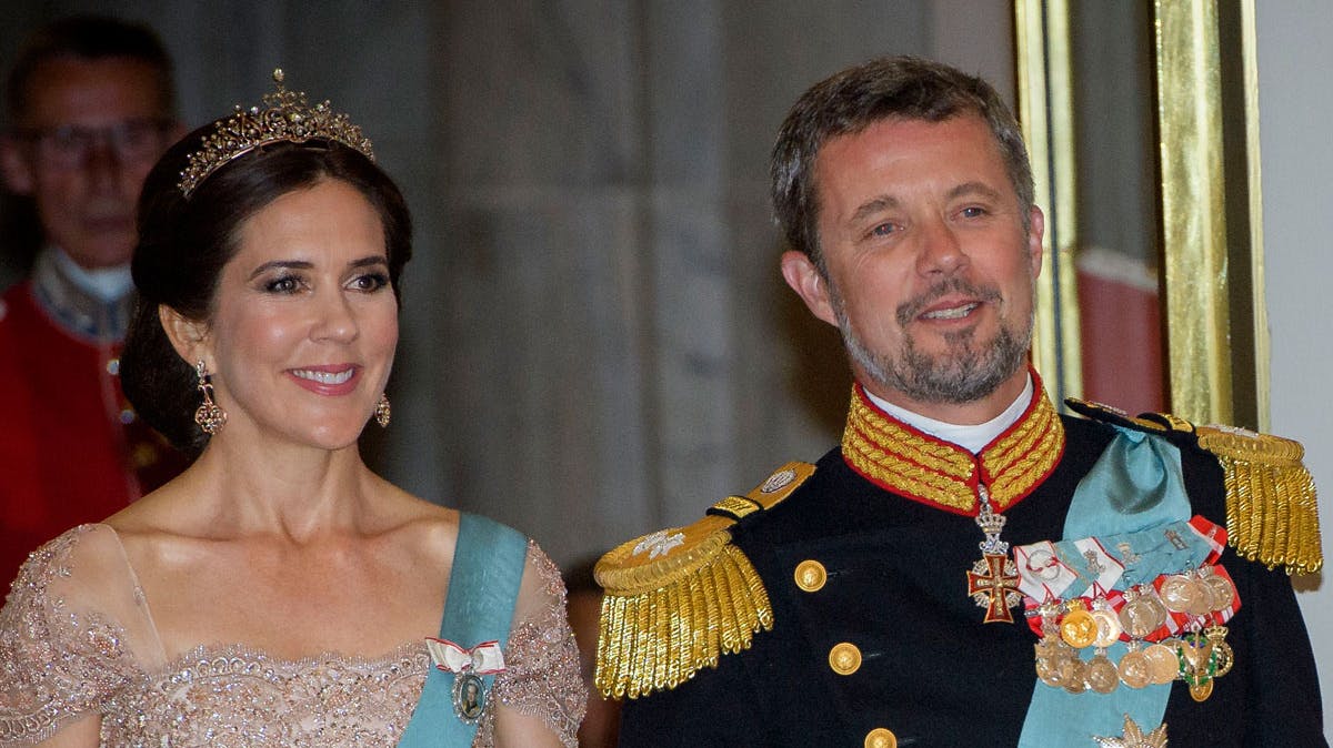 Kronprinsesse Mary og kronprins Frederik