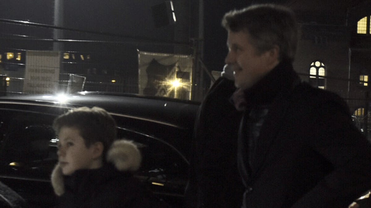 Kronprins Frederik og prins Christian.