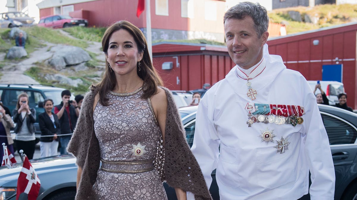 Kronprinsesse Mary og kronprins Frederik