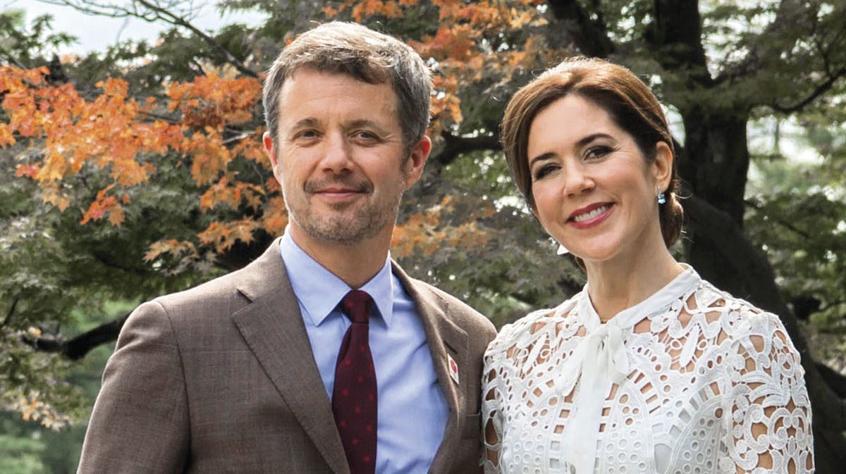 Kronprins Frederik og kronprinsesse Mary