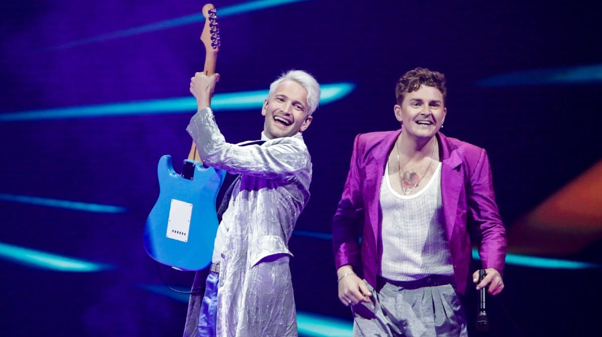Fyr og Flamme i Eurovision Song Contest 2021