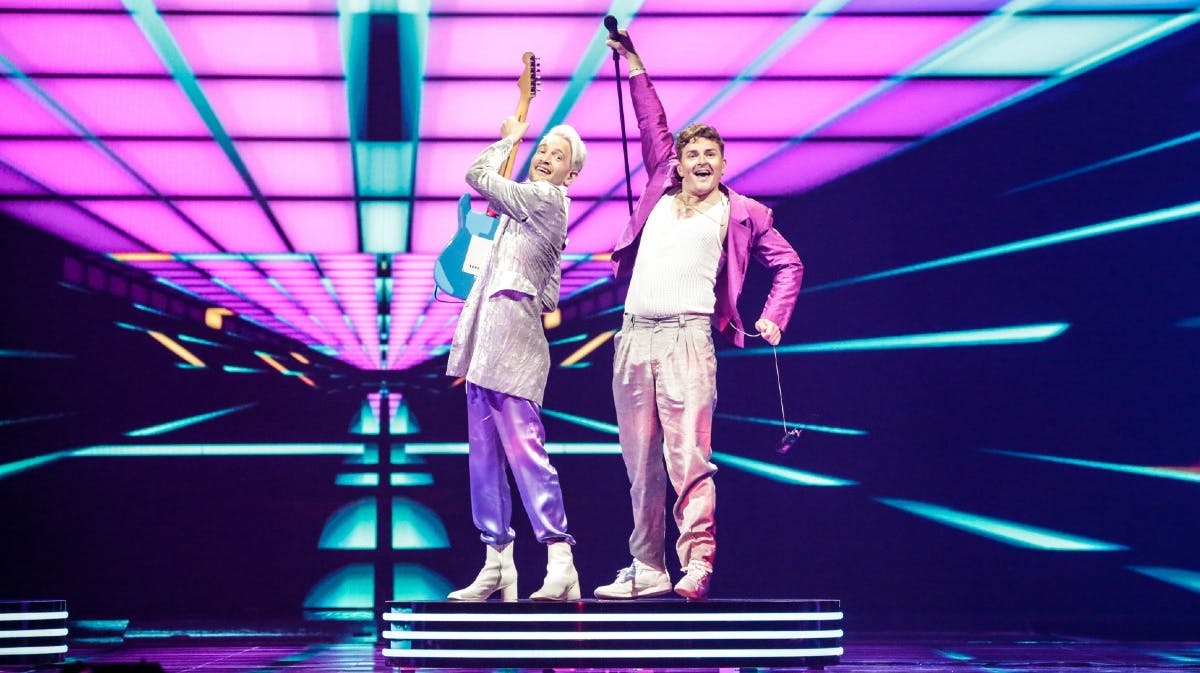 Fyr og Flamme på Eurovision-scenen