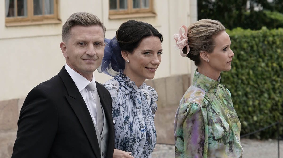 Ægteparret Johan og Stina Andersson samt Frida Vesterberg. 