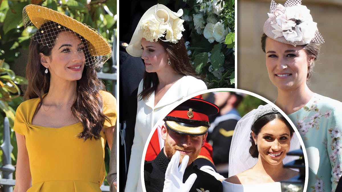 Amal Clooney, Pipa Middelton, Hertuginde Catherine, Hertuginde Meghan, prins William