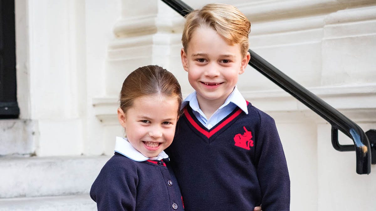 Prinsesse Charlotte og prins George