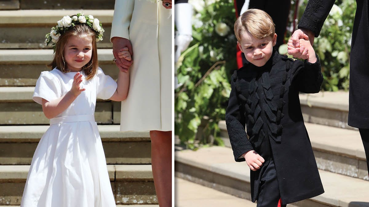 Prinsesse Charlotte og prins George