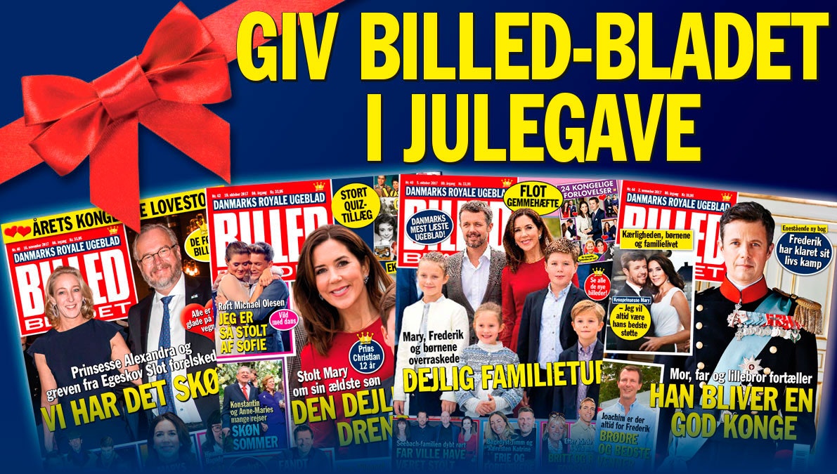 Glæd dine kære med et gaveabonnement på BILLED-BLADET. Det varer langt ind i det nye år.
