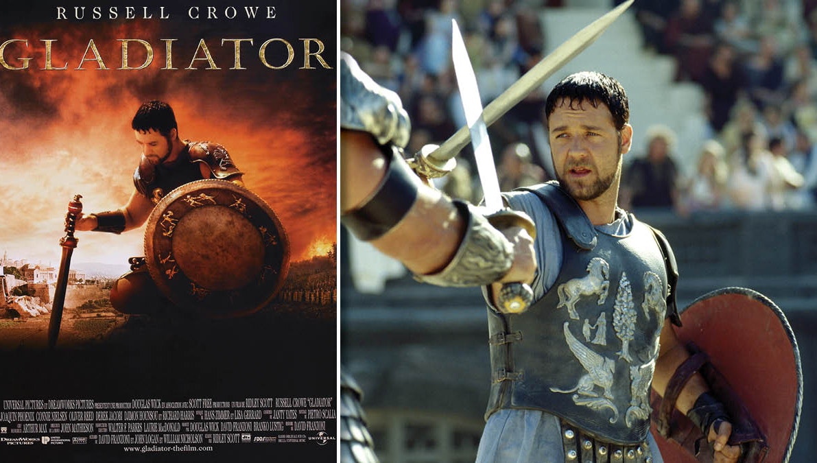 Filmen &quot;Gladiator&quot;.&nbsp;