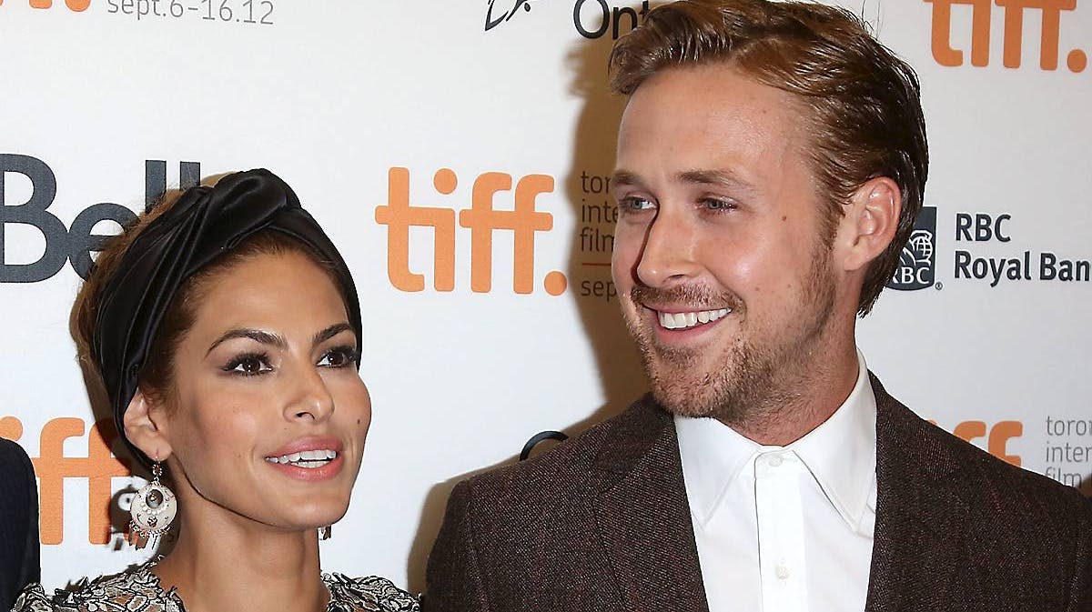 Eva Mendes og Ryan Gosling.