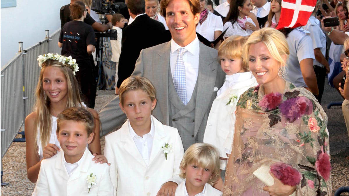 Kronprinsesse Marie-Chantal og kronprins Pavlos
