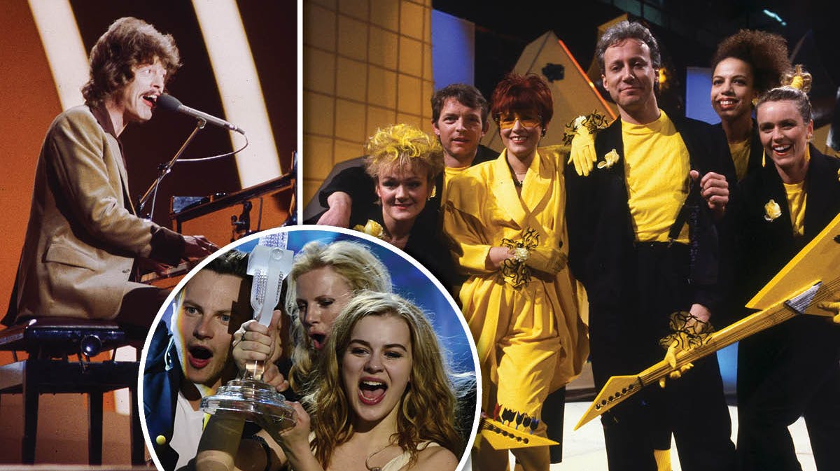 Dansk melodi grand prix collage